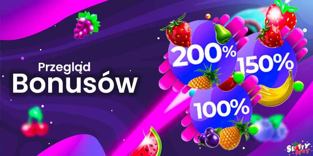 Przegląd bonusów i promocji od Slottyway